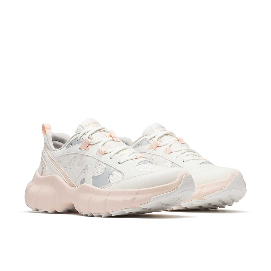 tênis feminino clover tech - cano baixo rosa sal