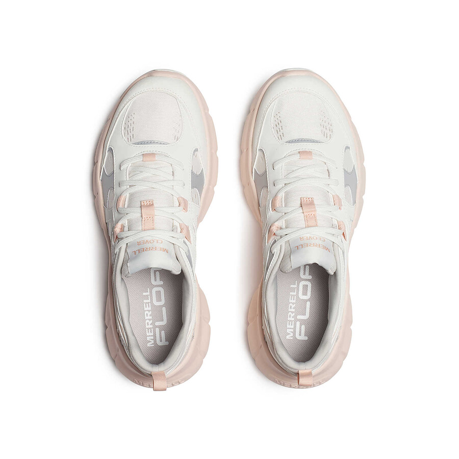 tênis feminino clover tech - cano baixo rosa sal