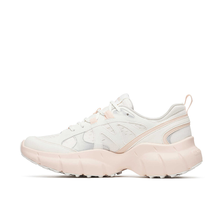 tênis feminino clover tech - cano baixo rosa sal