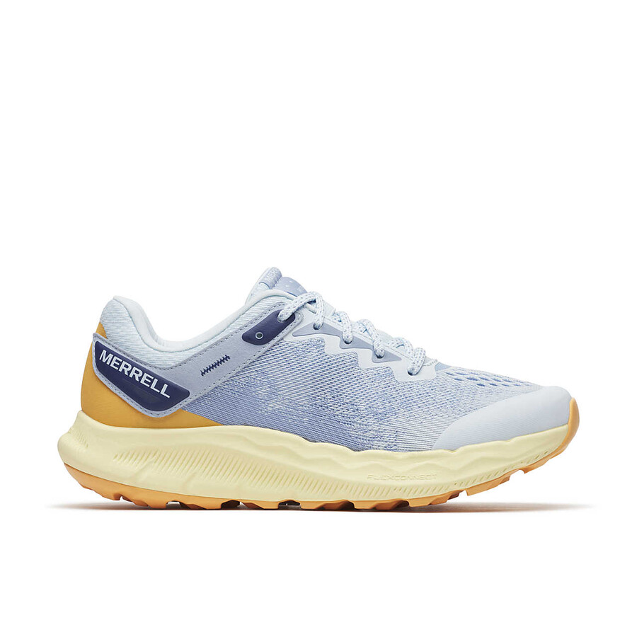 tênis de corrida feminino antora 4 trail azul gelo