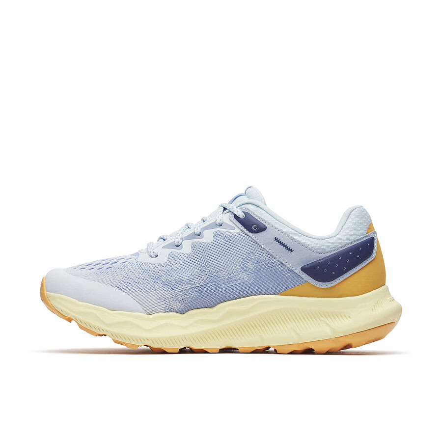 tênis de corrida feminino antora 4 trail azul gelo