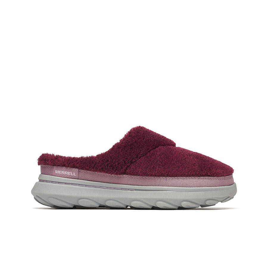 chinelo feminino hut moc 2 confortável e casual cor cereja escura