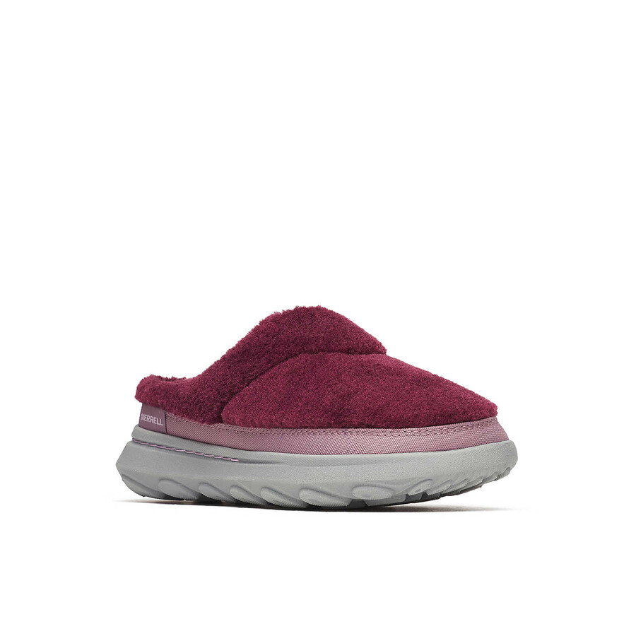 chinelo feminino hut moc 2 confortável e casual cor cereja escura