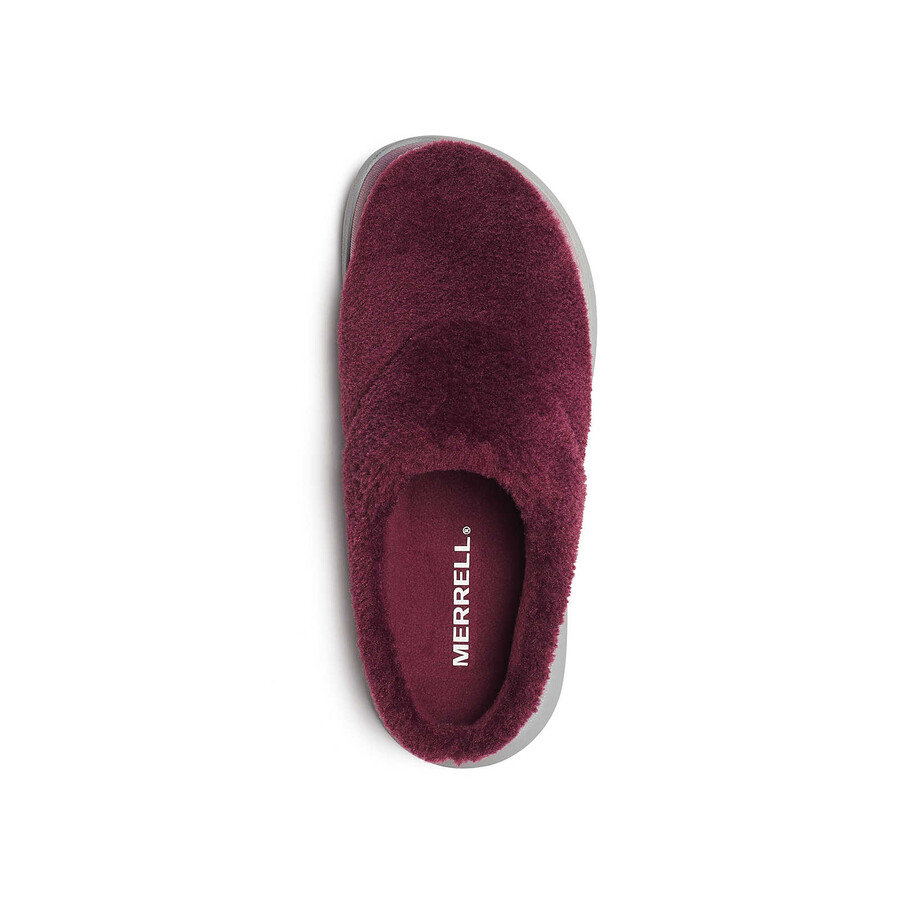 chinelo feminino hut moc 2 confortável e casual cor cereja escura