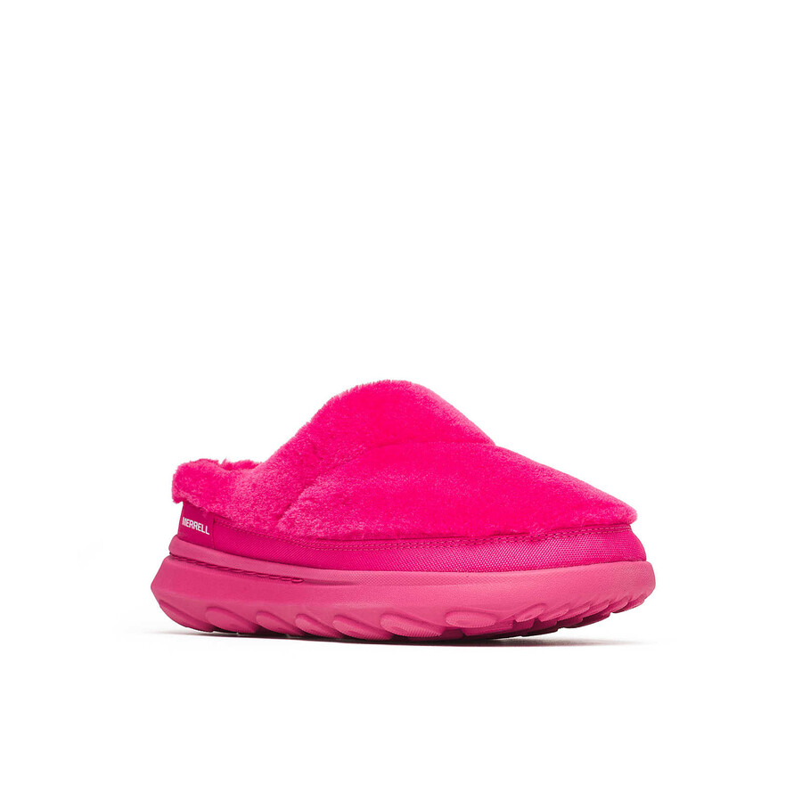 chinelo feminino hut moc 2 confortável e casual cor cereja