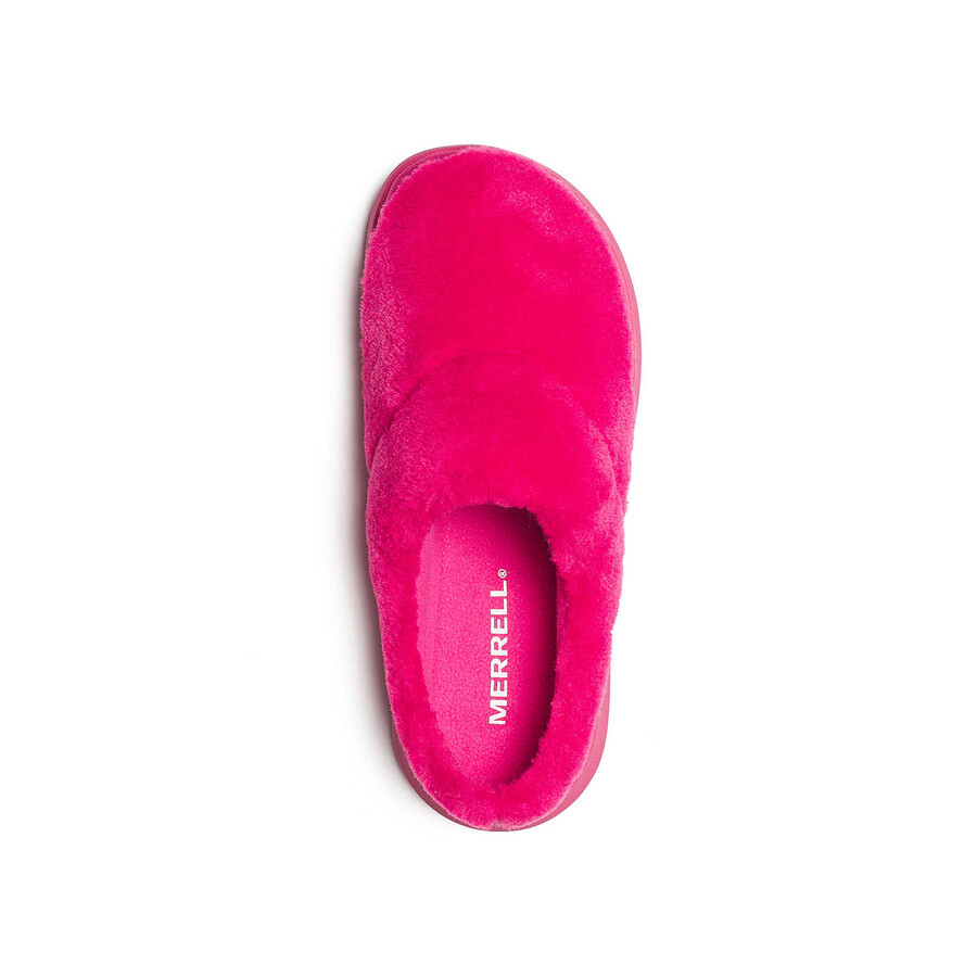 chinelo feminino hut moc 2 confortável e casual cor cereja