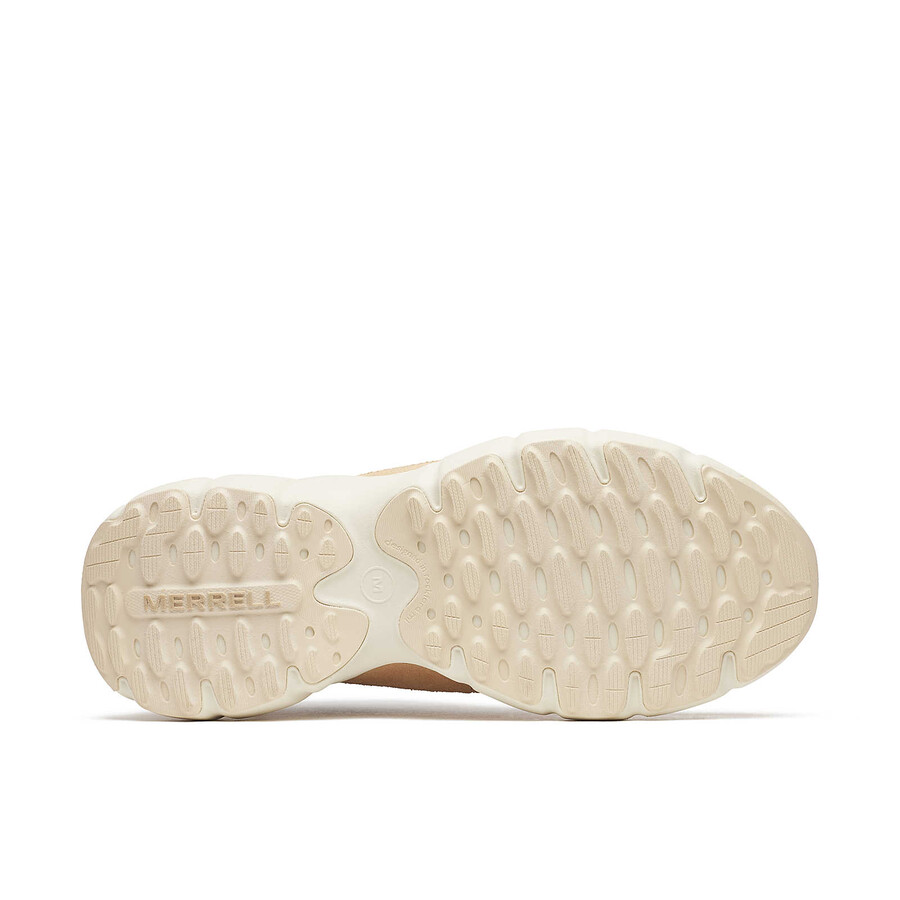 botas casuais femininas clover mid de lã impermeável cor latte
