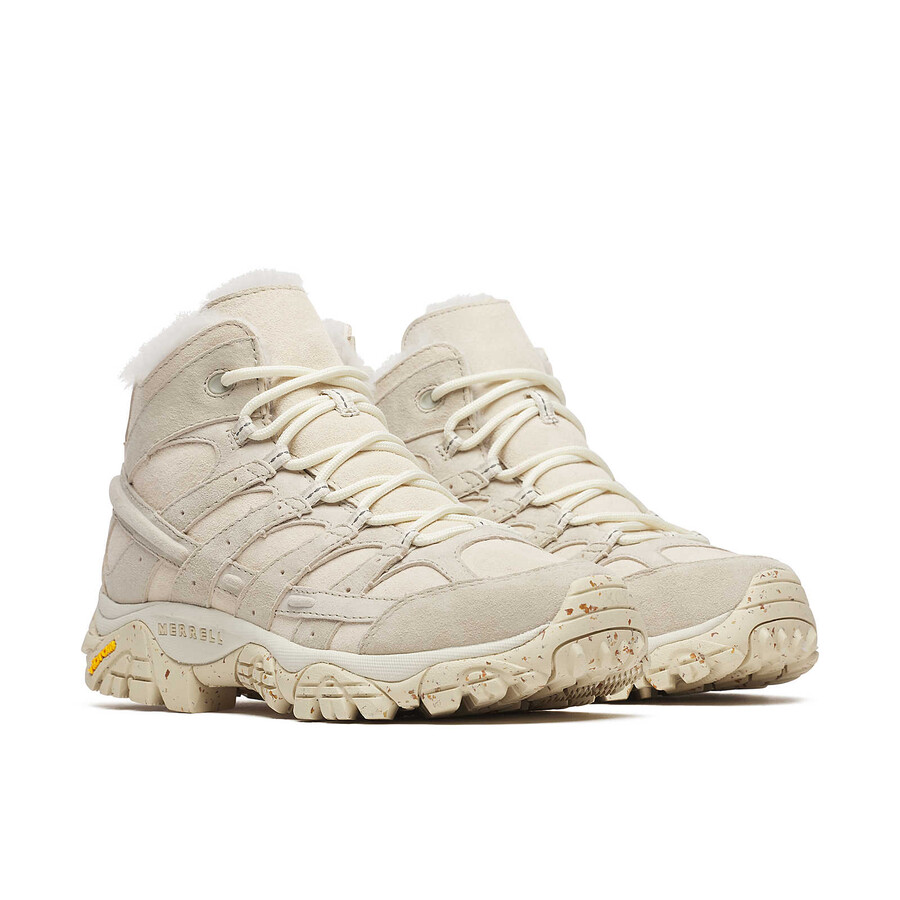 botas casuais femininas moab 2 decon mid cozy luxe na cor estuque