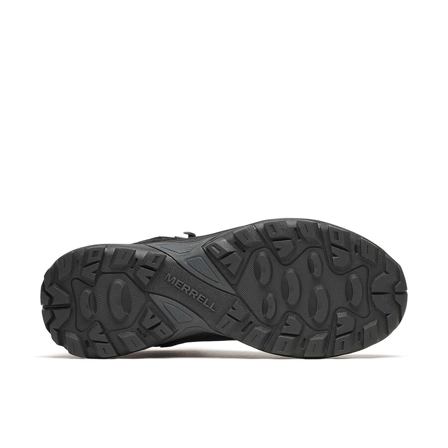 botas de caminhada de inverno impermeáveis speed strike 2 em couro modelo thermo mid para mulheres na cor preta.