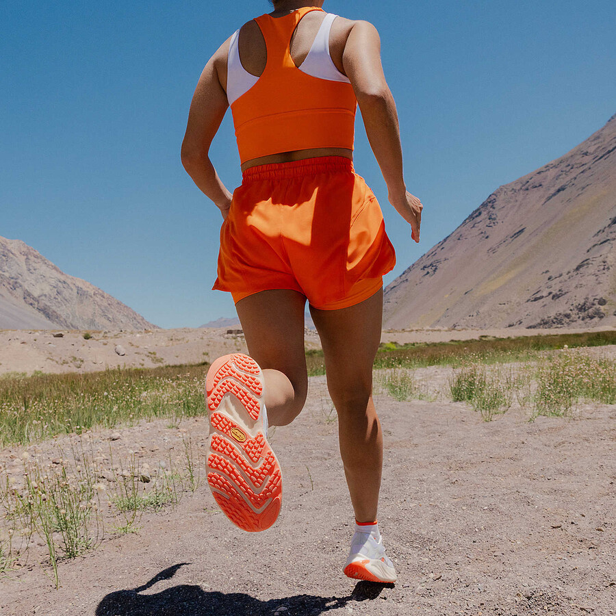 tênis de corrida de trilha feminino promorph brancoflare