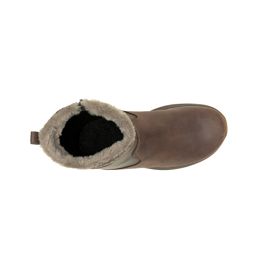 botas casuais de inverno femininas encore ice 5 mid zip bracken