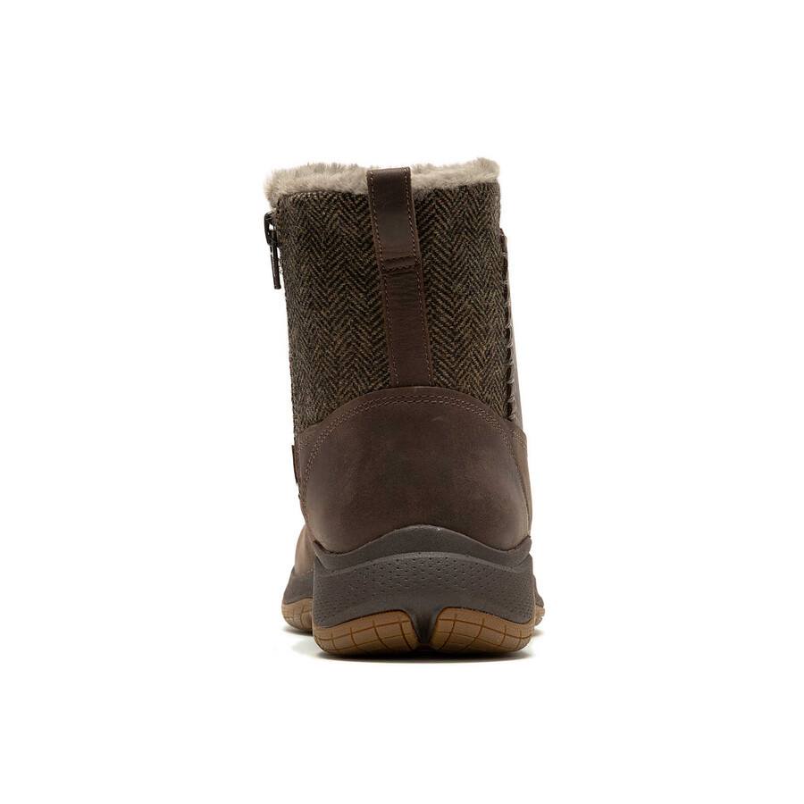 botas casuais de inverno femininas encore ice 5 mid zip bracken