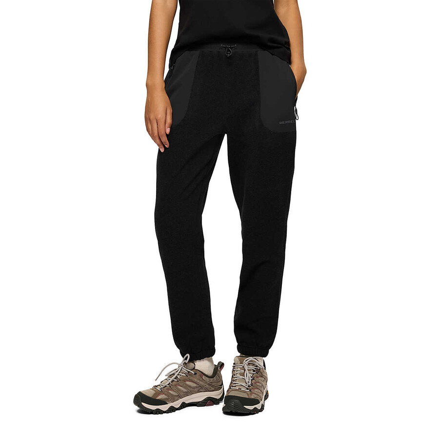 calça jogger feminina jungle fleece - preta