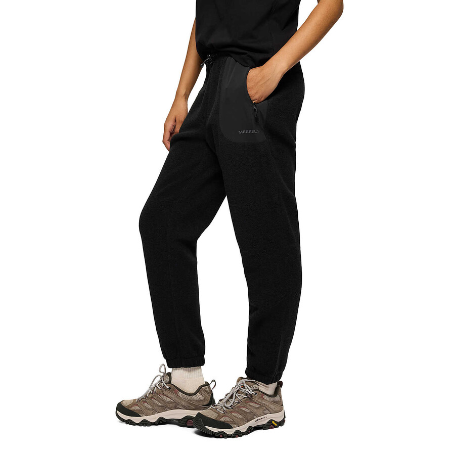 calça jogger feminina jungle fleece - preta