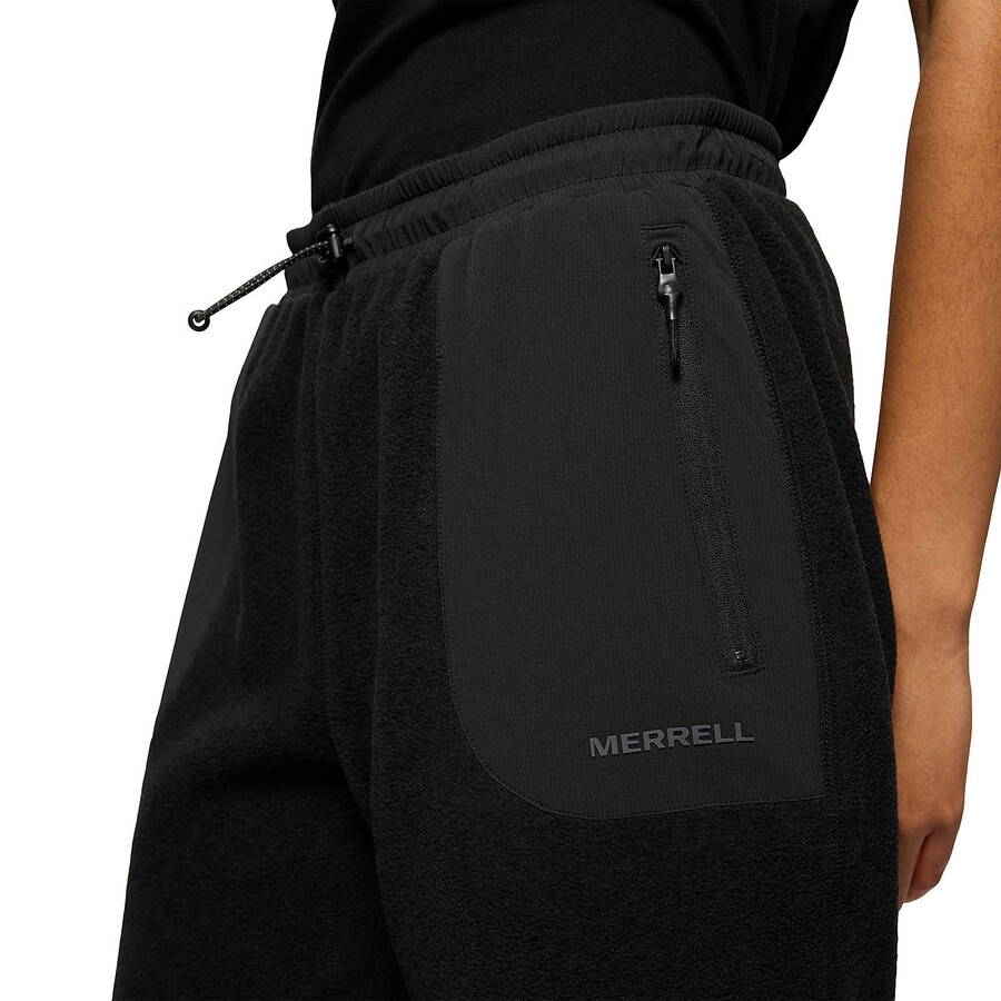 calça jogger feminina jungle fleece - preta