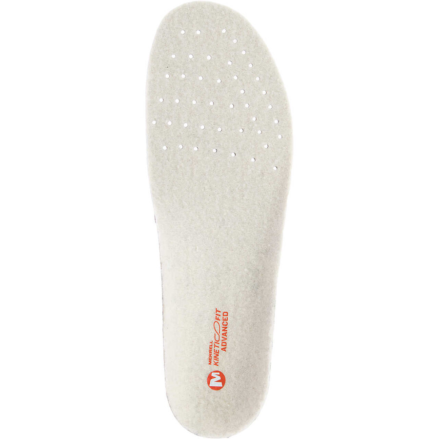 palmilhas kinetic fit footbed para mulheres largura larga em lã.